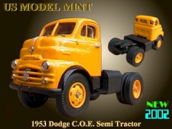 1951 Dodge COE Semi Tractor yellow +.JPG (17713 bytes)