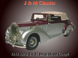 1953 Alvis TA21 DHC Maroon.Silver.JPG (16776 bytes)