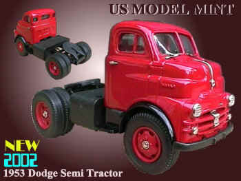 1953 Dodge Semi Tractor Red.JPG (31121 bytes)